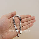 Чоловічий срібний браслет Рамзес (Кардинал). Ширина 7,5 мм. Браслет срібло 925 19 см, фото 6