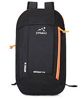 Рюкзак Sports Arpenaz спортивный влагостойкий 10л цвет черный
