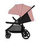 Прогулянкова коляска KiderKraft GRANDE Plus Pink, фото 4