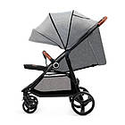 Прогулянкова коляска KiderKraft GRANDE Plus Grey, фото 4