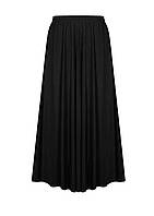 Женская юбка больших размеров Клеш / 54 56 58 60 62 64 / солнце / длинная женская юбка в пол на резинке / 54