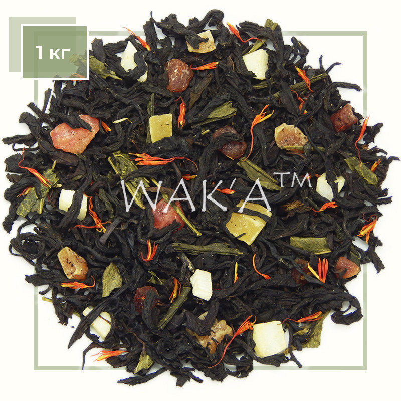 Чай чорний Суниця з вершками, 1кг