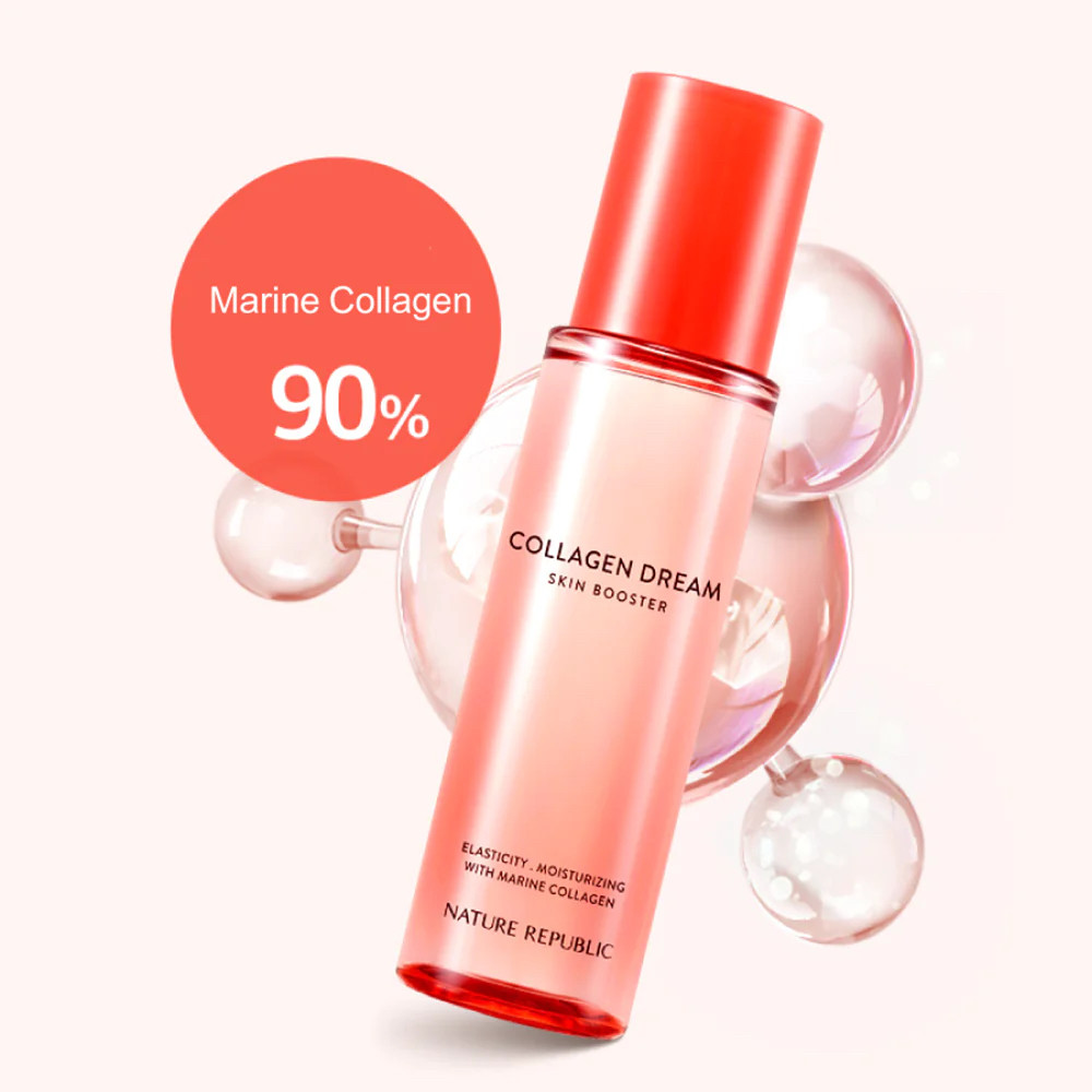 Nature Republic's Collagen Dream Collagen Dream 90 Skin Booster бустер із колагеном 150 мл
