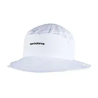 Панама New Balance Bucket Hat Белый One Size (LAH13003WT)