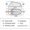 Намет Vango Soul 200 Treetops (TERSOUL  T15151), фото 10