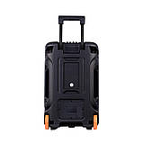 Акумуляторна колонка Temeisheng TMS-1515 з мікрофонами/400W (USB/Bluetooth/Пульт ДК), фото 6