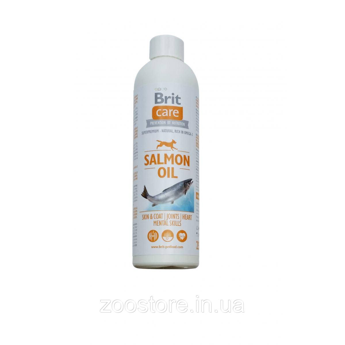 Лососева олія для собак Brit Care 250 ml (для шкіри та шерсті)