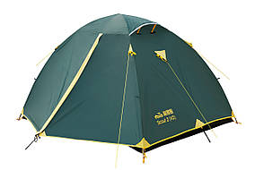Палатка двомісної туристичної Tramp Scout 2 (v2), зелений, Original