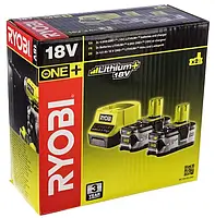 Акумулятор + зарядний Ryobi RC18120-240 (2 АКБ 18 В / 4.0 Ач та зарядний), фото 5