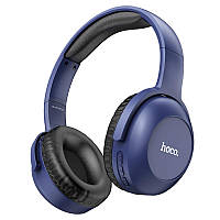 Бездротові Bluetooth-навушники Hoco W33 Art Sount (10h, BT5.0, AUX) Blue