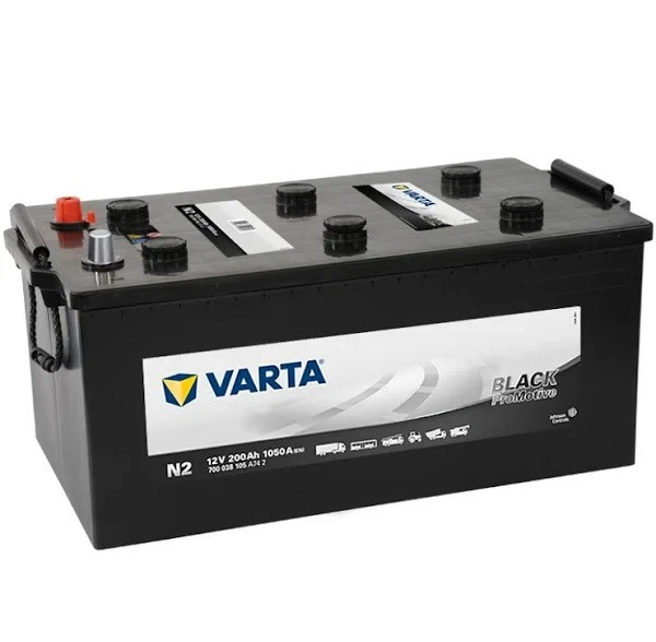 Акумулятор 200Ah-12v VARTA PM Black (N2) (518х276х242), полярність зворотна (3), EN1050