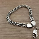 Чоловічий срібний браслет Рамзес (Кардинал). Ширина 7,5 мм. Браслет Фараон срібло 925, фото 10