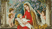 Алмазная мозаика "Дева Мария в Яблоневом саду" 40х70 см