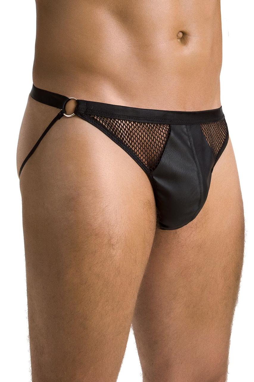 Чоловічі труси з відкритою попкою 034 SLIP OPEN LUKE black, S/M, L/XL, XXL/XXXL, фото 1