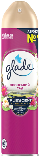 Освіжувач повітря Glade аерозоль "Японський сад" (300мл.)