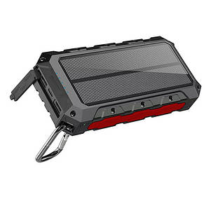 Пoweрбaнк 30000 mAh із сонячною панеллю (Solar power bank) QC3.0 PROTESTER PRO-S30, фото 1