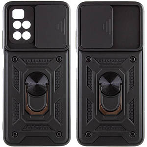 Протиударний чохол Camshield Serge Ring для Xiaomi Redmi 10 Чорний