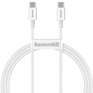 Дата кабель Baseus Superior Series Fast Charging Type-C to Type-C PD 100W (2m) (CATYS-C) Білий