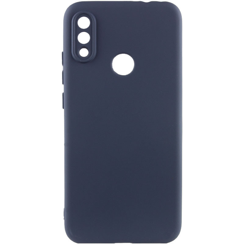 Чохол GETMAN Liquid Silk Full Camera для Xiaomi Redmi Note 5 Pro / Note 5 (AI Dual Camera) | TPU + Мікрофібра Синій / Midnight, фото 1