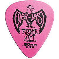 Медиатор Ernie Ball 9179 Everlast Delrin Picks Pink 0.60 mm