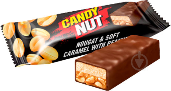 Конфеты Candy Nut нуга мягкая карамель с арахисом ROSHEN 1кг - фото 1 - id-p1878894342
