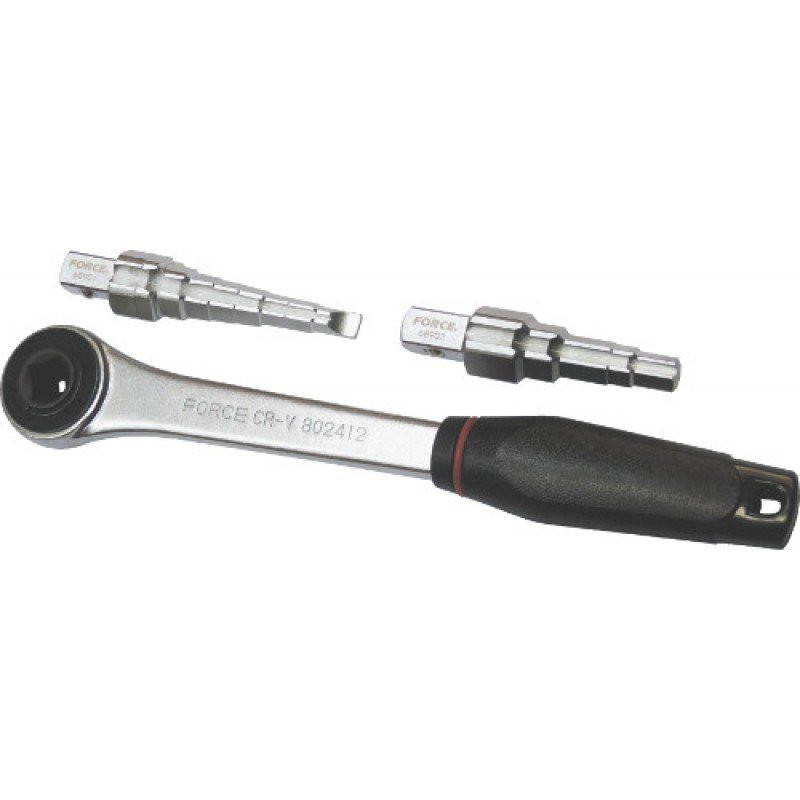Тріскачка з внутрішніми викрутками FORCE 4031 1/2" 3 пр.