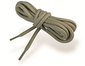 Шнурки взуттєві круглі #303 PREMIUM якость колір бежевий 80-150см