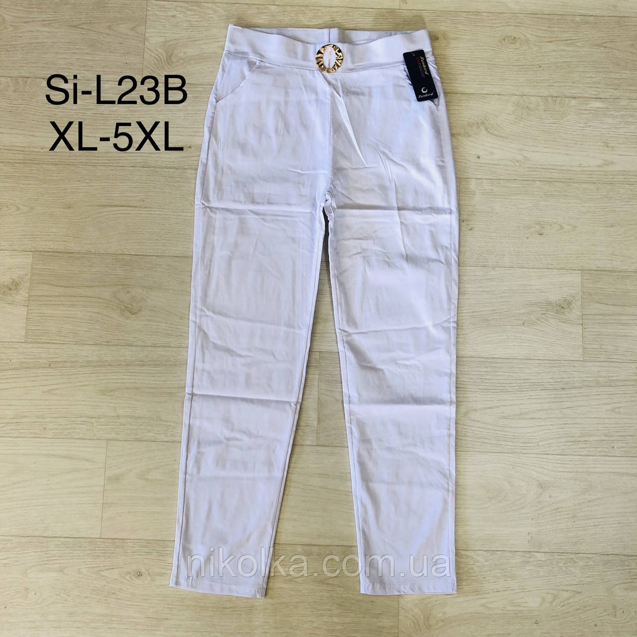 Брюки жіночі оптом, XL-5XL рр., арт. L23B