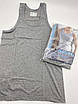 Чоловічі майки сірі розмір XXL A0636-3, фото 2