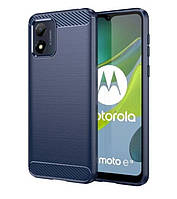 Противоударный чехол Urban (Урбан) для Motorola Moto E13 Синий
