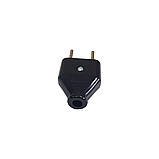 Вилка мережева без Заземлення 6А TITANUM STANDARD (TF-PL106-B), фото 5