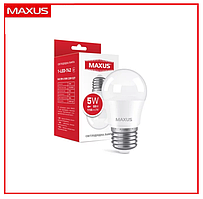 LED лампа MAXUS G45 5W 4100K 220V E27  (1-LED-742)