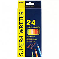 Цветные карандаши 24 цвета Superb writer