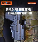 Кобура універсальна Cytac для АПС, Glock, Форт, CZ, Beretta CY-UHFSG2, фото 7