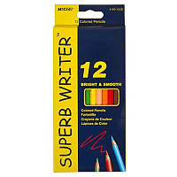 Цветные карандаши 12 цветов Superb writer