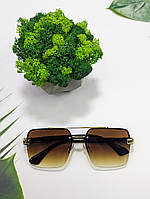 Сонцезахисні окуляри, чорні, чоловічі/жіночі, з поляризацією в металевій оправі