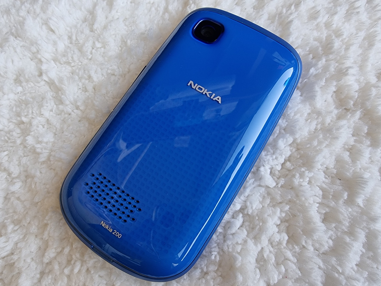 Мобільний Телефон Nokia Asha 200 Гарний Стан Синій Колір Оригінал.