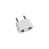 Перехідник мережевий 10А білий TITANUM STANDARD, фото 2