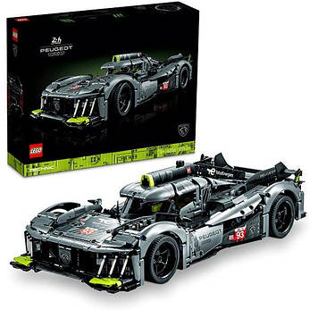Подарунковий набір LEGO® Technic 42156 PEUGEOT 9X8 24H Le Mans Hybrid Hypercar (5702017424767)