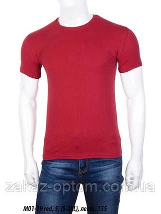 Футболка чоловіча молодіжна Туреччина (S-2XL) оптом 105489, фото 1