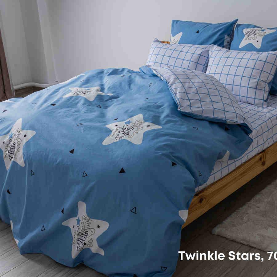 Комплект постільної білизни ТЕП "Soft dreams" двоспальний (Twinkle Stars, 70x70)