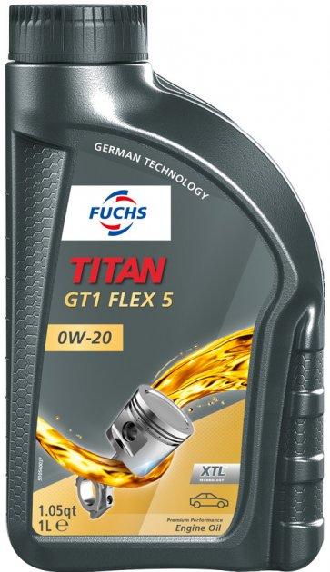 Fuchs Titan GT1 Flex 5 0W-20 1л (601446481) Синтетична моторна олива