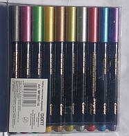 Маркеры набор MP3007-10 Металлик, 10 цветов