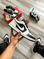 Мужские кроссовки Nike Air Jordan 1 Low найк аир джордан низкие