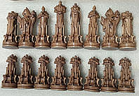 Дерев'яні шахові фігури Паладін,без дошки