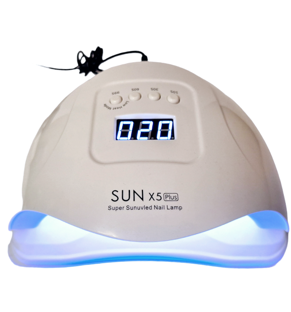 Лампа для нігтів SUNx5 54W світлодіодна з цифровим таймером