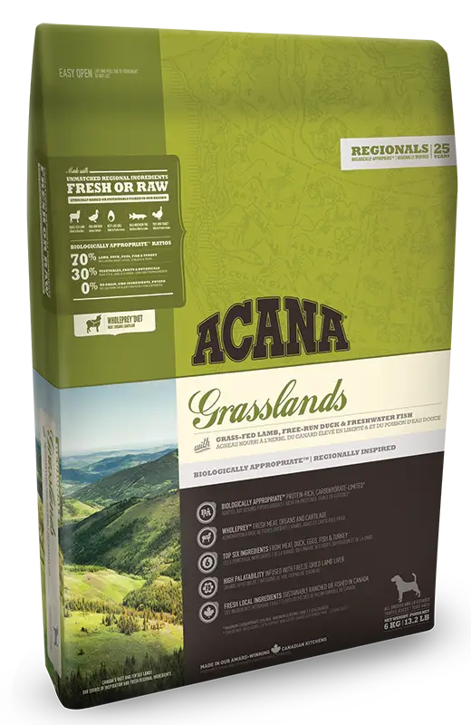 Acana Grasslands (Акана Граслендс) сухий корм для собак усіх порід