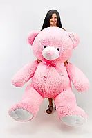 Большой плюшевый мишка розовый "Томми" 200 см, Большой Плюшевый Медведь, Большая Мягкая игрушка 2 м