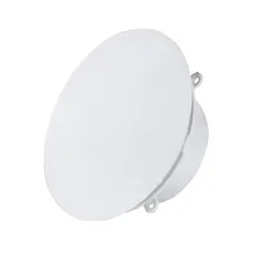 Вентилятор круглий тонкий MMotors MMP 06 білий панель скло матовий 90 м3/год