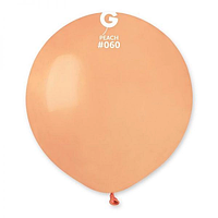 Латексный шарик Gemar 19"(48 см)/ 60 Пастель персиковый